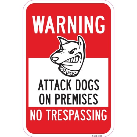 Signmission Safety Sign, 12 in Height, Aluminum, 24680 A-1218-24680